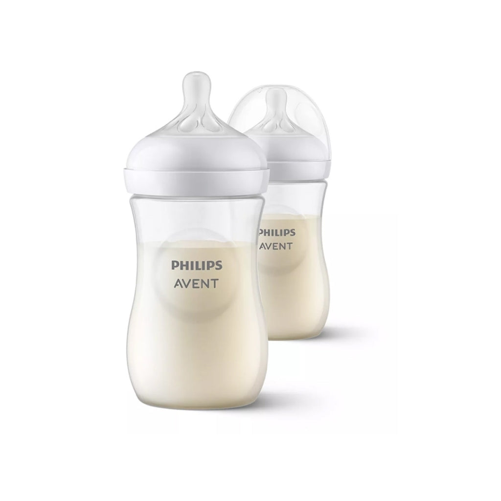 pa natural response baby bottle 1m 9oz260ml twin scy90302(2)
