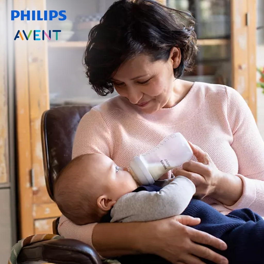 pa natural response baby bottle 1m 9oz260ml twin scy90302(7)