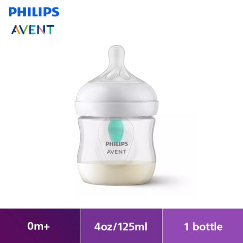 pa natural response baby bottle with airfree vent 0m 4oz125ml scy67001(1)
