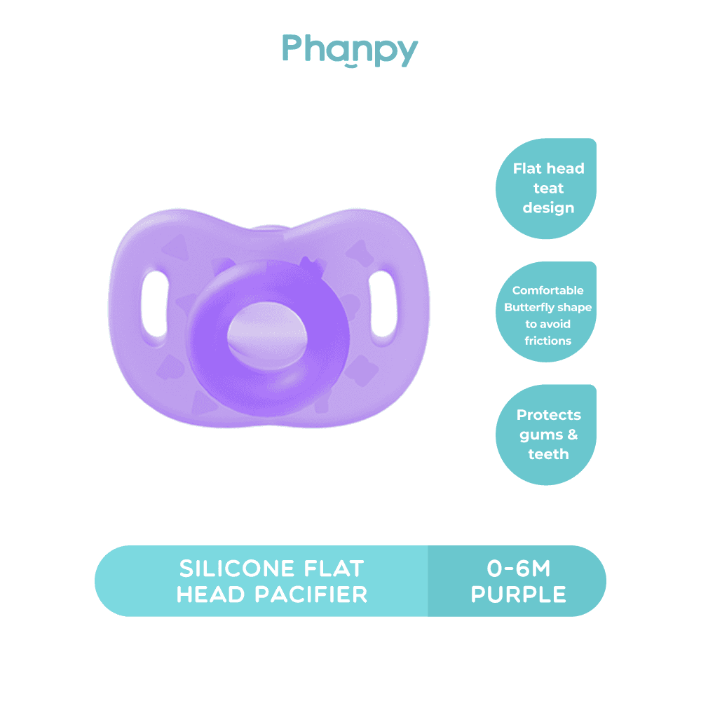 py712119 py silicone flat head pacifier 0 6mpurple 02