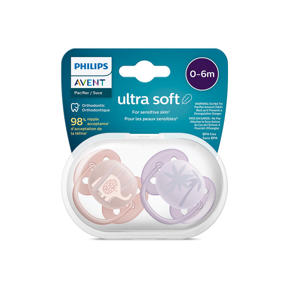 Philips Avent Soother Soft 0-6M G Dc9 X2