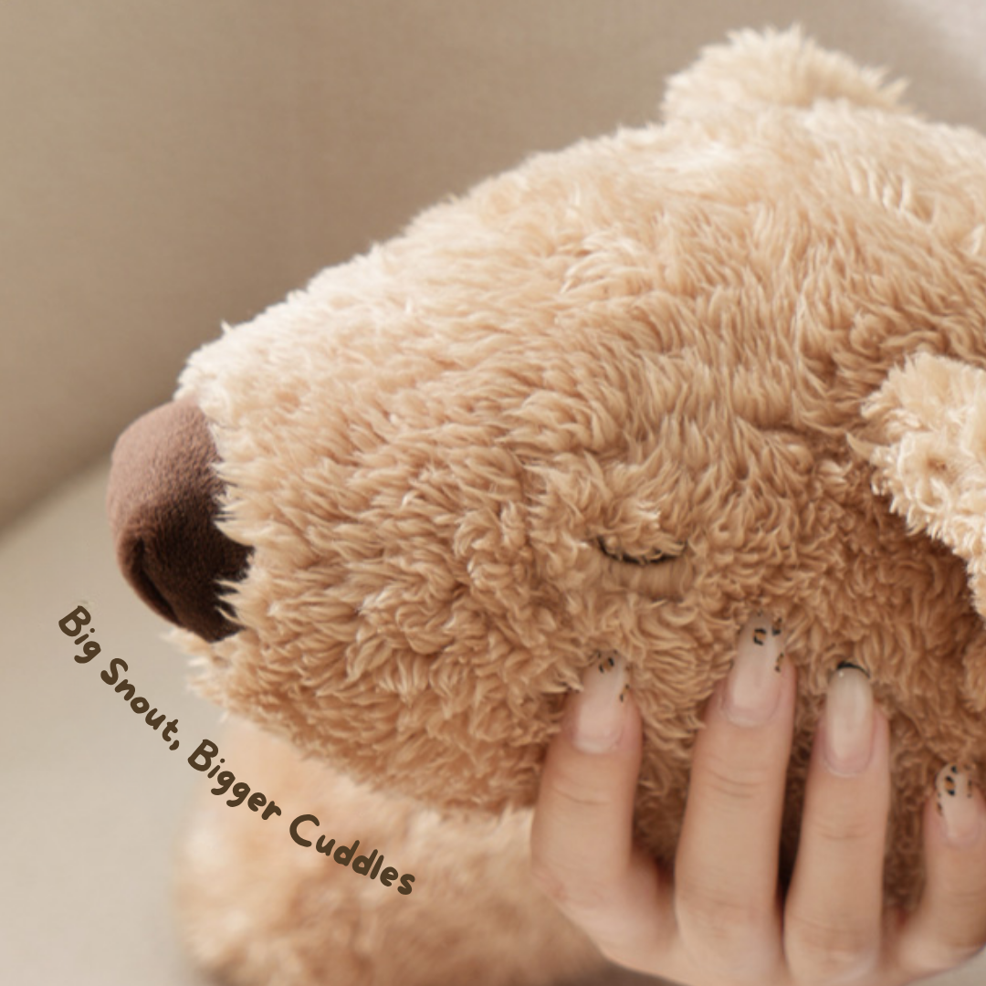Suamoon Lie Prone Polar Bear Brown L