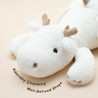 Suamoon Lie Prone Dinosaur White