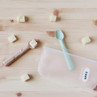 Meroware Gary Soft Spoon Set- Mojito + Milk Tea Swirl