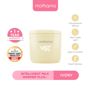 momama intelligent milk warmer plus+ (ivory)