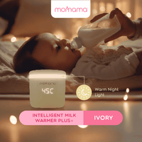 momama intelligent milk warmer plus+ (ivory)