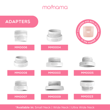 Momama Adapter for Intelligent Portable Baby Bottle Warmer - Small Neck | Wide Neck | Ultra Wide Neck - Astra Family