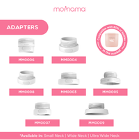Momama Adapter for Intelligent Portable Baby Bottle Warmer - Small Neck | Wide Neck | Ultra Wide Neck