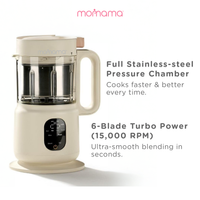 Modern Moms Deserve Smart Savings!" Get your baby mealtime set - Buy Momama Minimix 4-in-1 Foodmaker FOR RM 229 - Astra Family