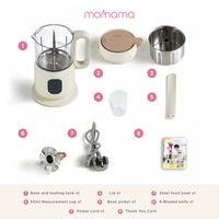 Modern Moms Deserve Smart Savings!" Get your baby mealtime set - Buy Momama Minimix 4-in-1 Foodmaker FOR RM 229 - Astra Family