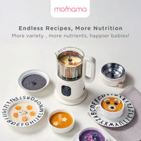 Modern Moms Deserve Smart Savings!" Get your baby mealtime set - Buy Momama Minimix 4-in-1 Foodmaker FOR RM 229 - Astra Family