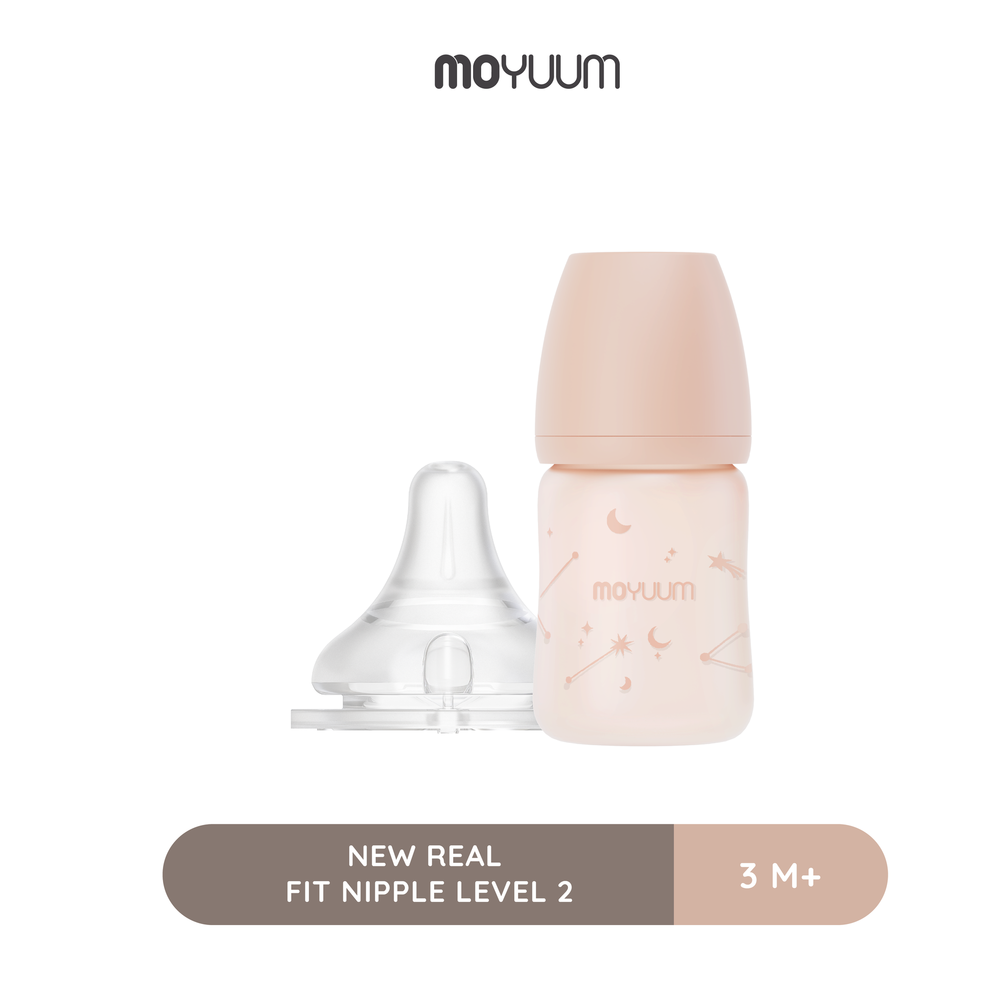 Moyuum NEW REAL FIT Nipple Level 1-4 - Astra Family