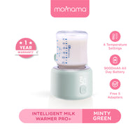 Momama Intelligent Milk Warmer PRO+  Long-Lasting Battery | Fast Heating | Rechargeable | 4 Temperature Settings - Astra Family