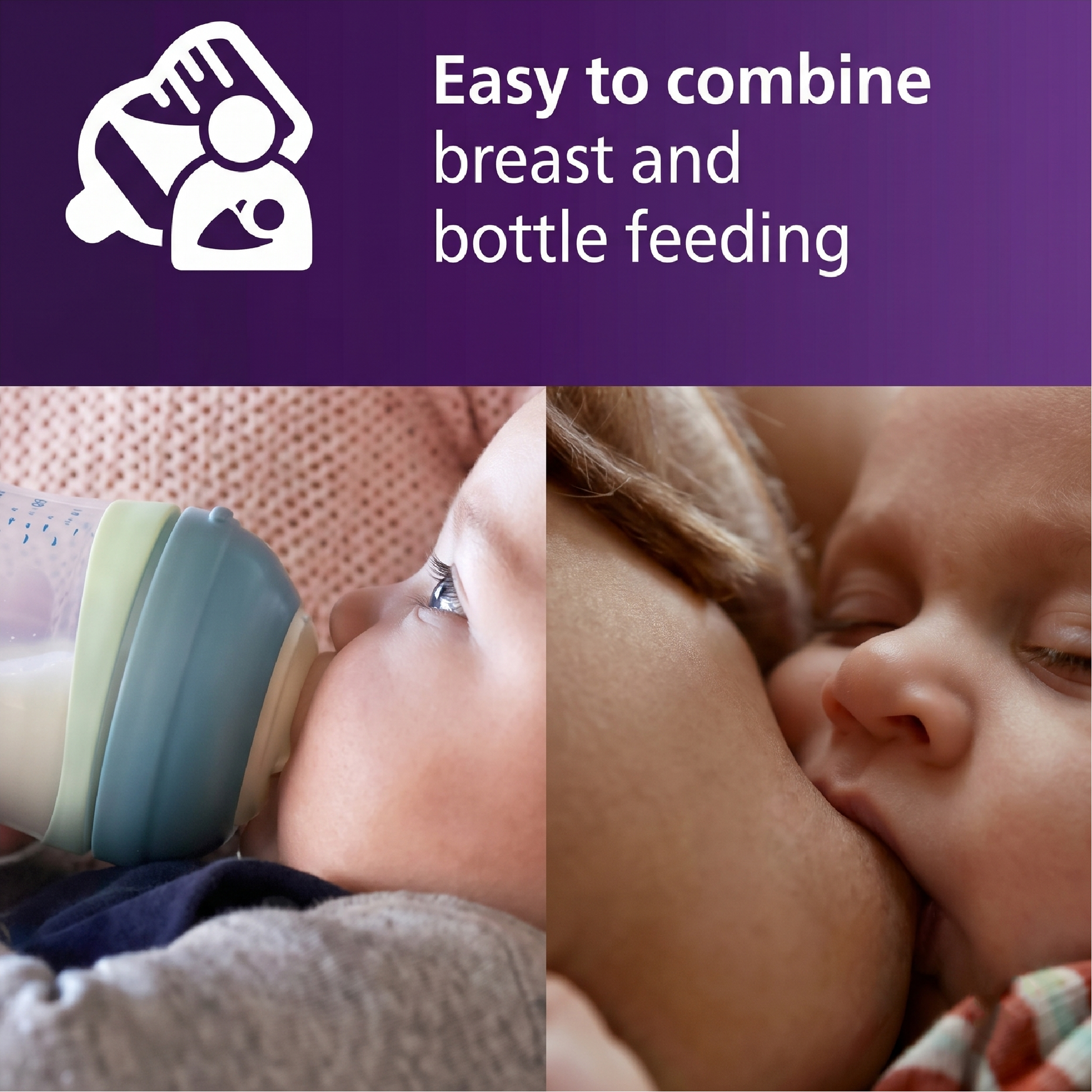 Philips Avent Natural Response Nighttime Baby Bottle 260ML/9OZ