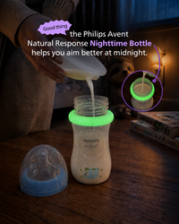 Philips Avent Natural Response Nighttime Baby Bottle 260ML/9OZ