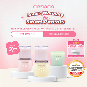 Momama® Intelligent Milk Warmer Plus+ | Portable, Fast Heating, 3 Temp | Pemanas Susu Mudah Alih - Astra Family
