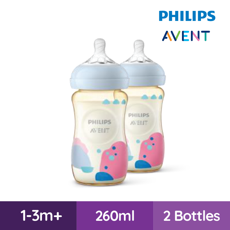 philip avent ppsu btl 260ml/9oz (twin pk)