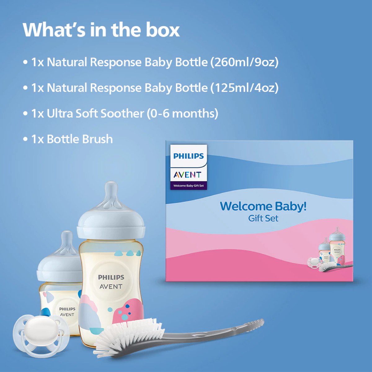 Philips Avent PPSU Welcome Baby Giftset