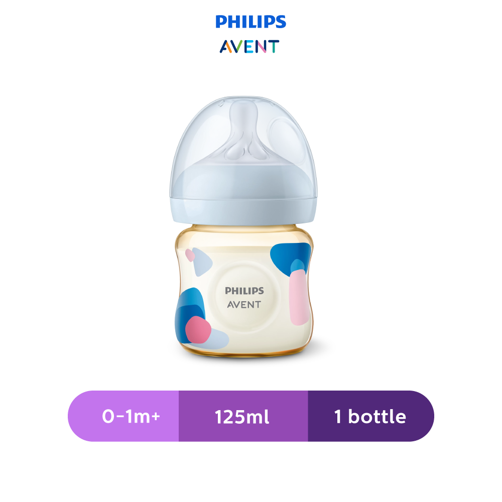 Philips Avent Natural Response Bottle PPSU, 4Oz/120Ml, 0M+, Single Pack