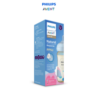 Philips Avent Natural Response Bottle PPSU, 9Oz/260Ml, 1M+, Single Pack