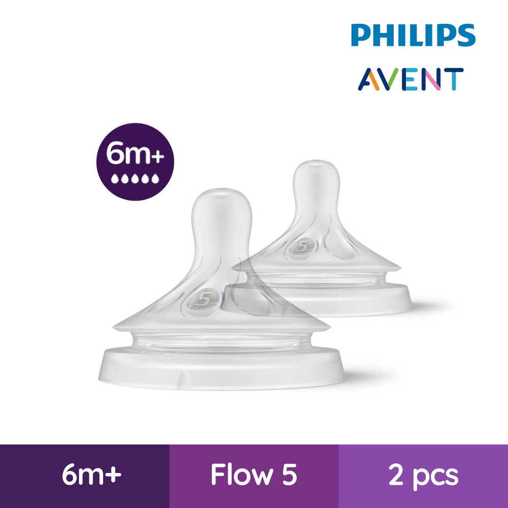 philips avent teat natural response fast flow 6mplus