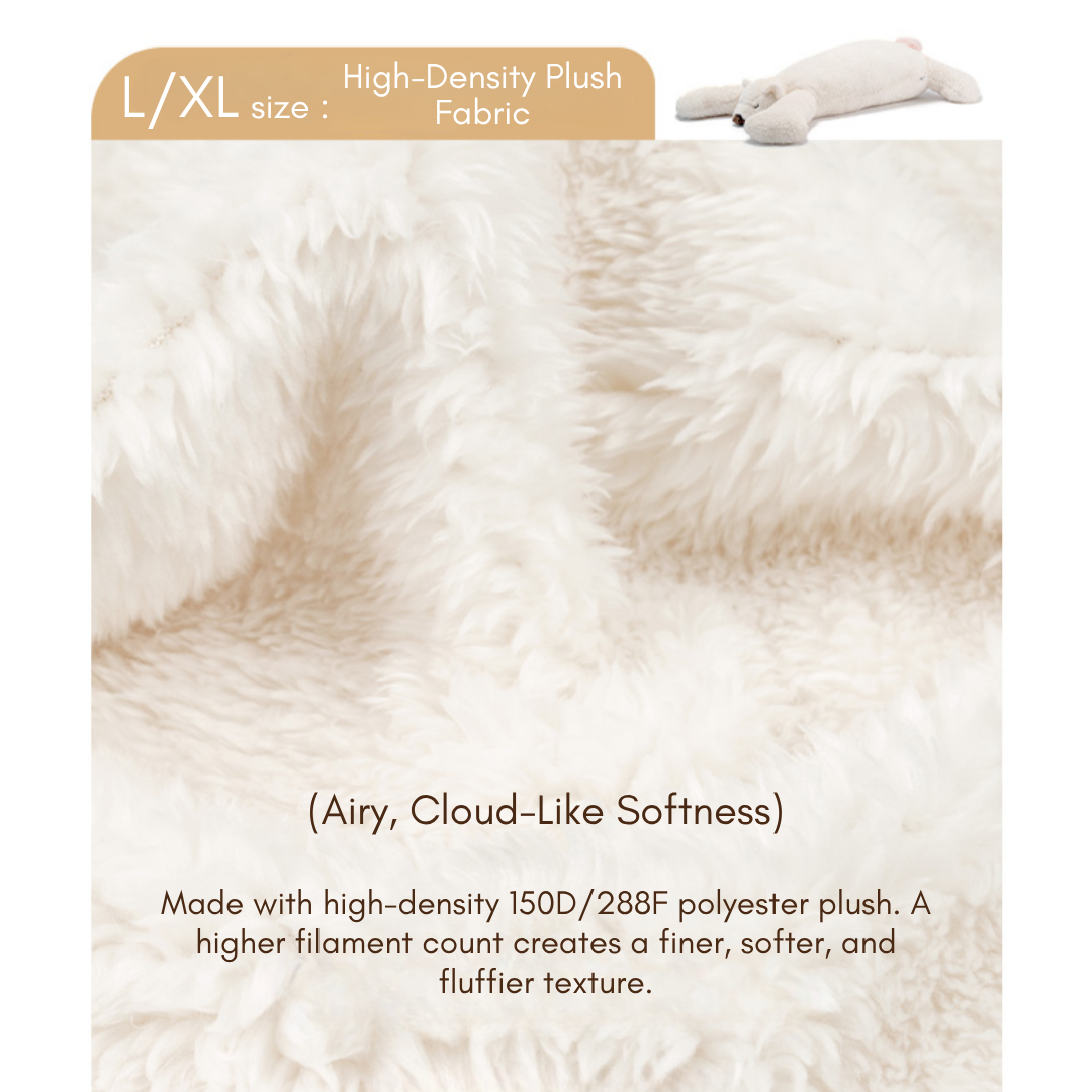 Suamoon Lie Prone Polar Bear White