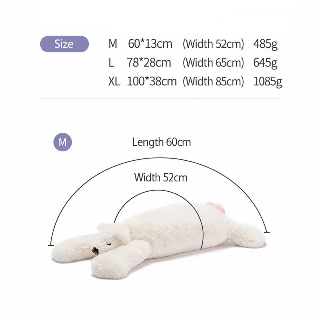 Suamoon Lie Prone Polar Bear White