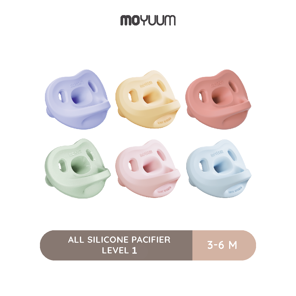 Moyuum All Silicone Pacifier Level 1