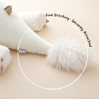 Suamoon Lie Prone Dinosaur White