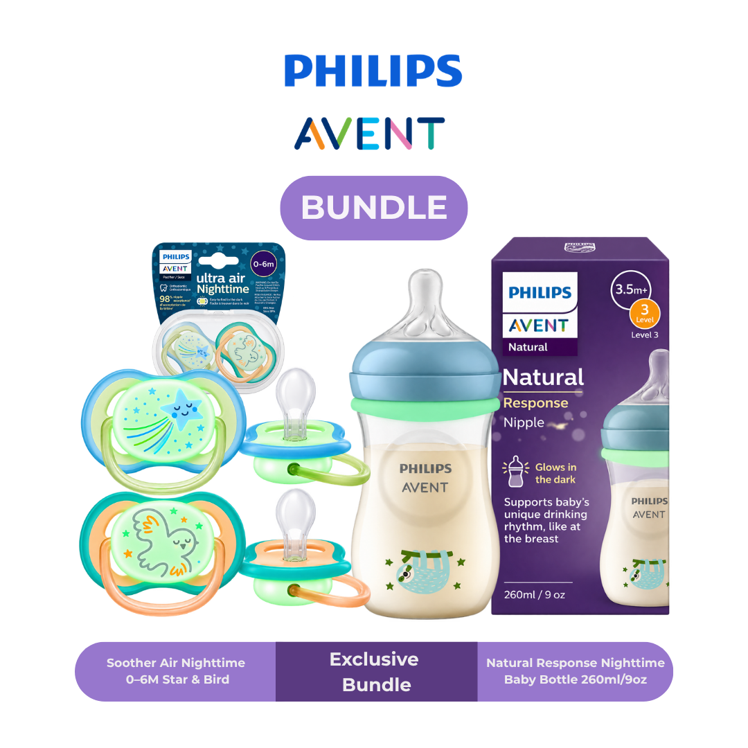 Philips Avent Natural Response Nighttime Baby Bottle 260ML/9OZ