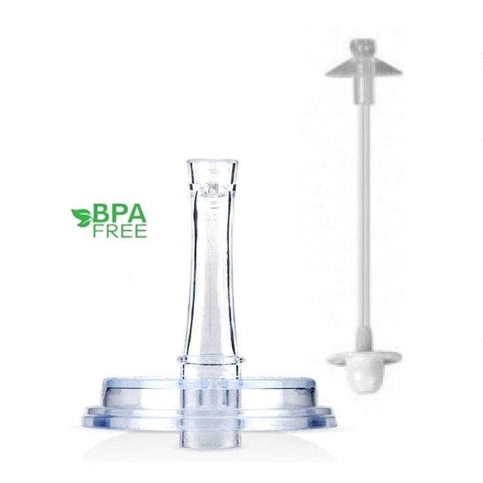 Nuby 1Pk Replacement Silicone Spout With Weighted Straw Fit For Item NB10222 NB10261