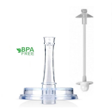 Nuby 1Pk Replacement Silicone Spout With Weighted Straw Fit For Item NB10222 NB10261