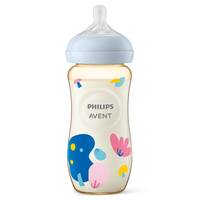 Philips Avent Natural Response Bottle PPSU, 11Oz/330Ml, 6M+, Single Pack
