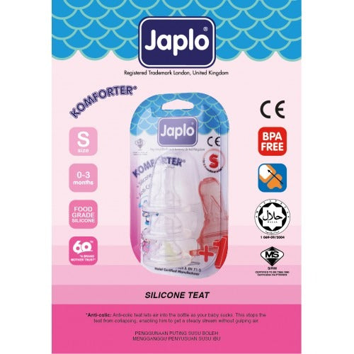JAPLO KOMFORTER ANTI COLIC - S "+1"