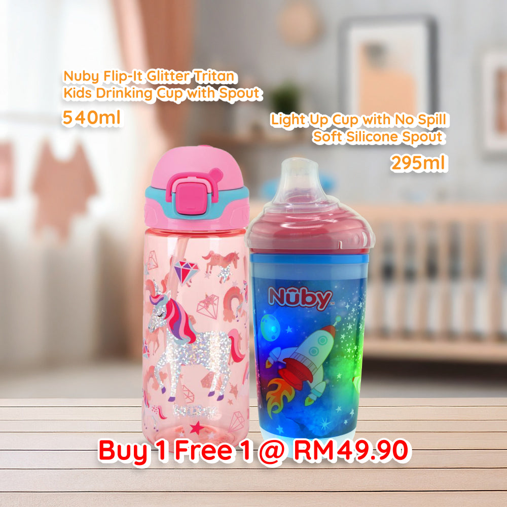 Nuby Bottles Bundle @ RM49.90