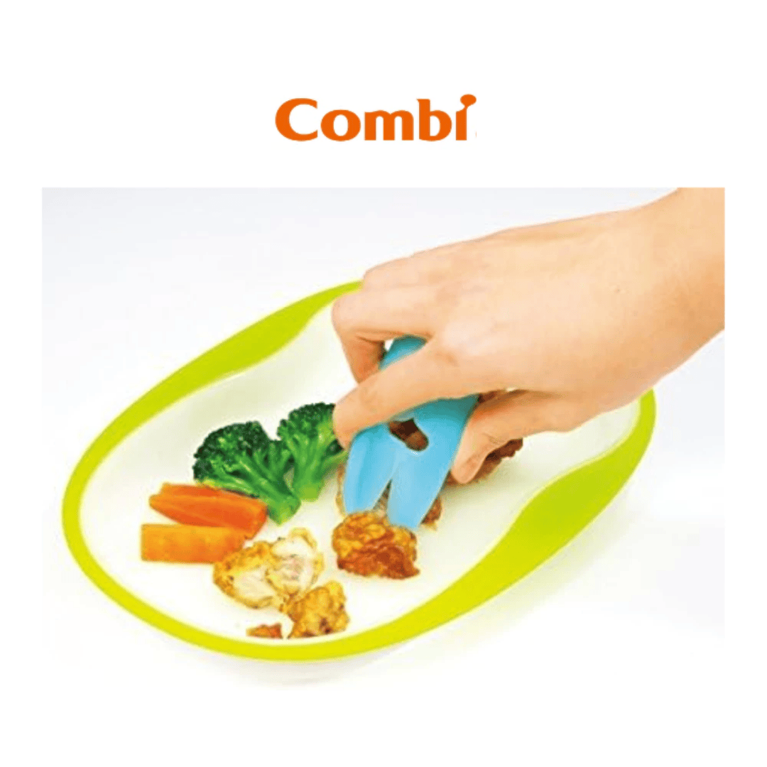 COMBI BABY LABEL FOOD CUTTER (BLUE) #116342