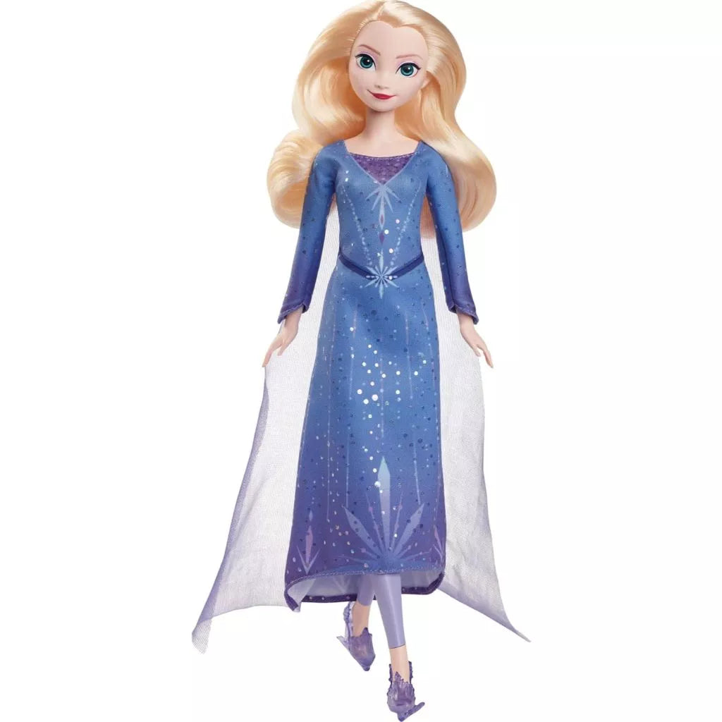 Fisher-Price Disney Frozen Ice-Skating Elsa Fashion Doll With Skates & Shoes Inspired By Frozen: Winter Festival