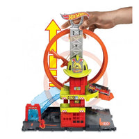 Fisher-Price Hot Wheels City Super Fire Station Trackset