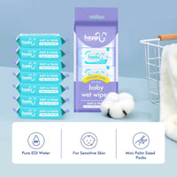 Hoppi 7 Sheets 8-in-1 Bundle Pack Baby Wet Wipes - Astra Family