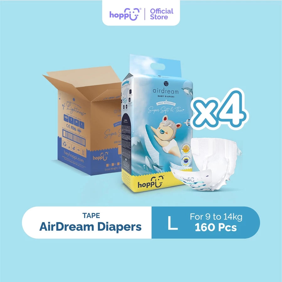 [CARTON] Hoppi AirDream Baby Diaper Tape