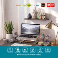 Fresh Choice LOCKIT Rectangle 4-Piece Set