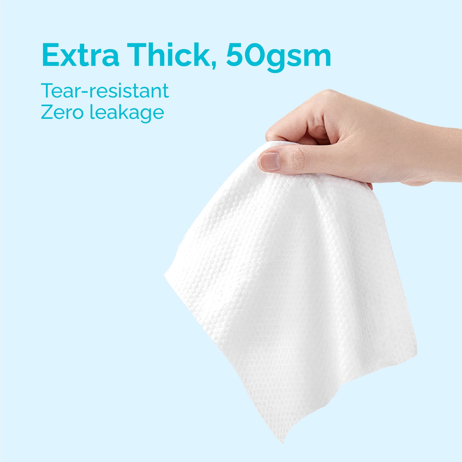 Hoppi Wet Wipes - 80 Sheets-3 in 1 Bundle Pack (with White Cap)