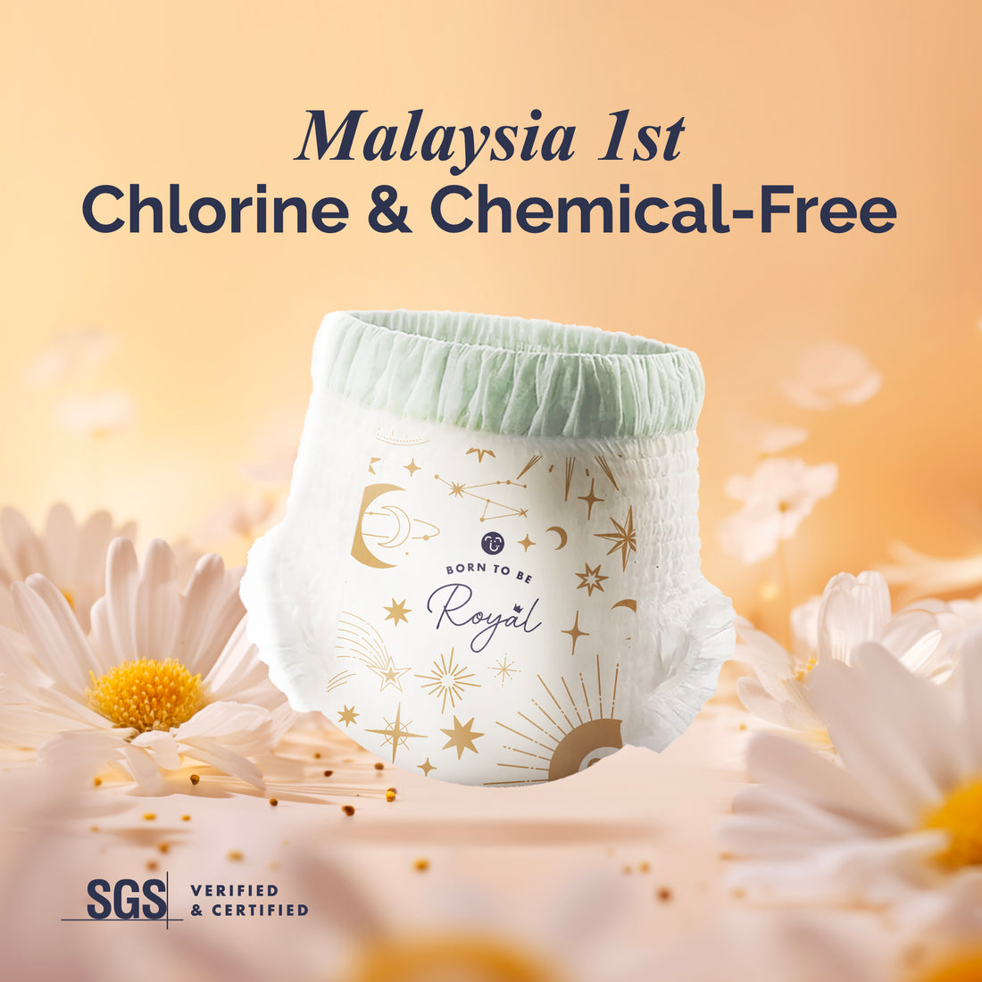 Hoppi Royal Dream Diaper Tape S (56 Packs)