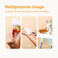 Hoppi 20's 5-In-1 Bundle Pack Antibacterial Wet Wipes