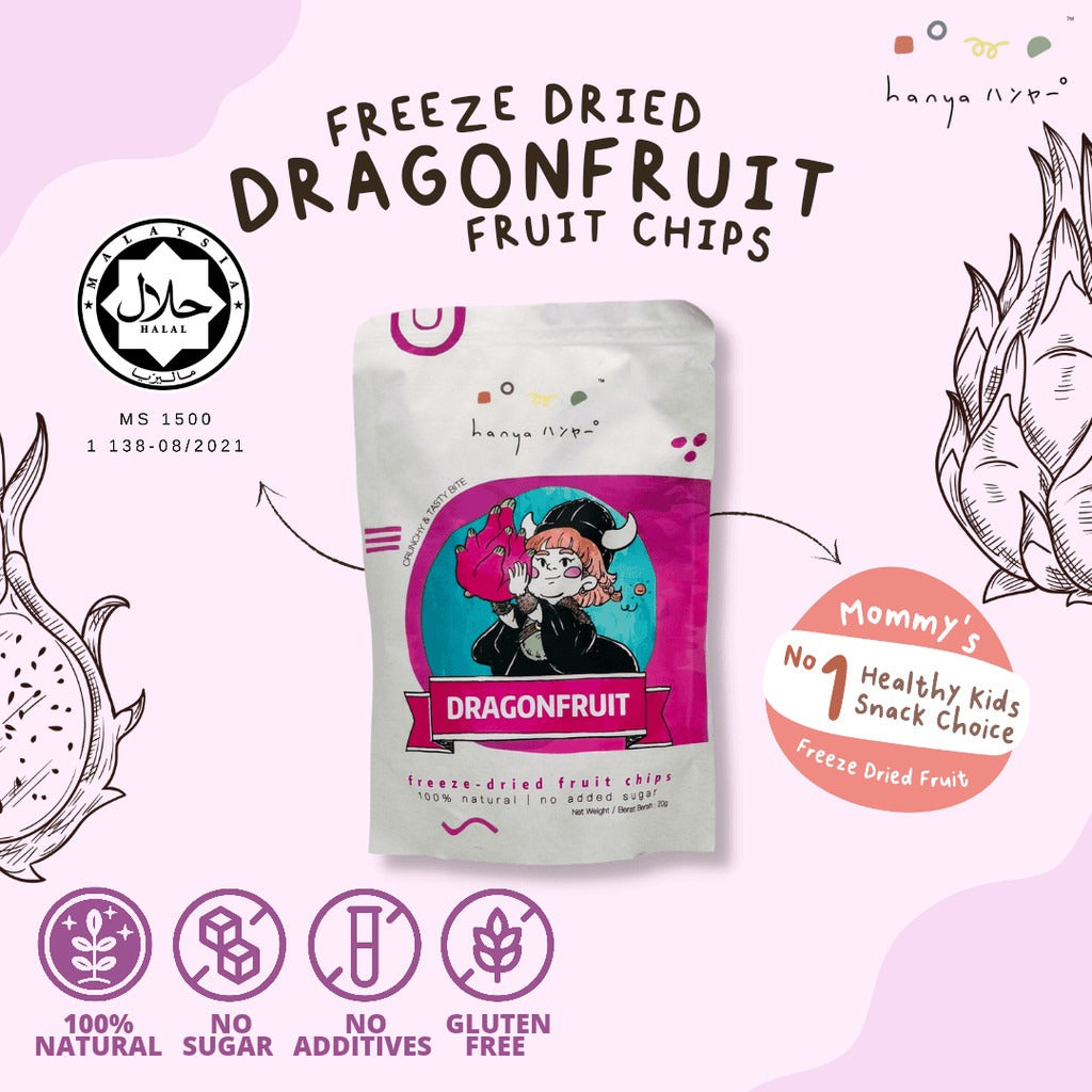 Hanya Freeze-Dried Dragonfruit 20gm - Astra Family