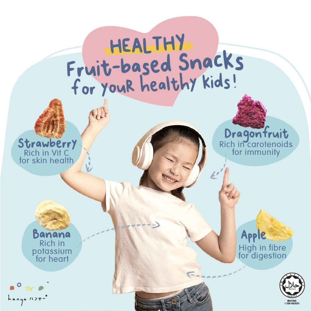 Hanya Freeze-Dried Strawberry 20gm - Astra Family