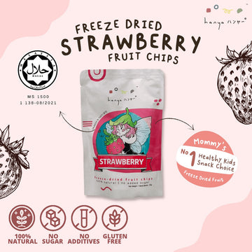 Hanya Freeze-Dried Strawberry 20gm - Astra Family