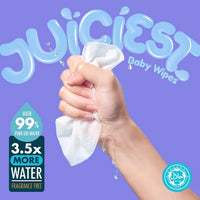 Hoppi 99% Premium Water Baby Wipes - 20 sheets - 5 in 1 Bundle Pack