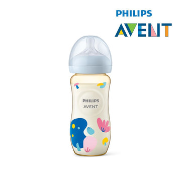 Philips Avent Natural Response Bottle PPSU, 11Oz/330Ml, 6M+, Single Pack