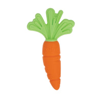 Nuby NanaNubs Banana Massaging Toothbrush and Carrot Teether - (2 Pack) Baby Teething Toys for 3+ Months